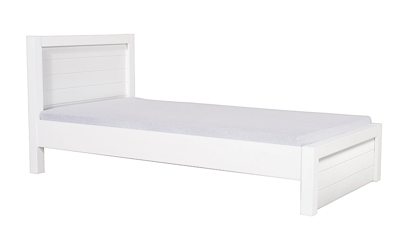 מיטה רחבה דור (לבן אטום) | גודל 100X190